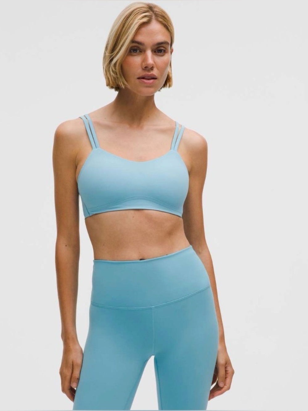 Lululemon Like A Cloud Light Blue Bra